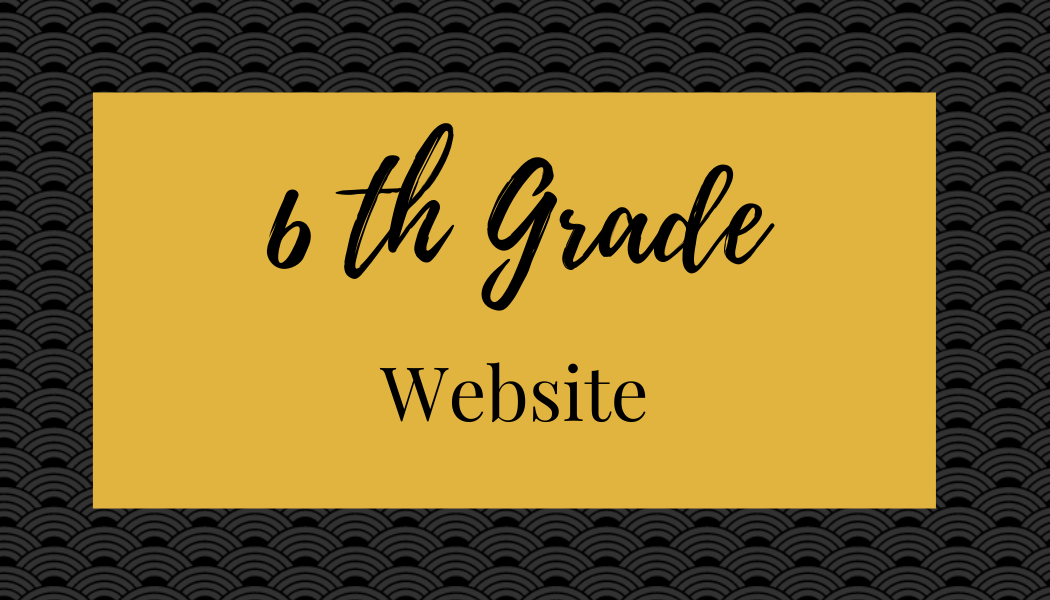6th grade website